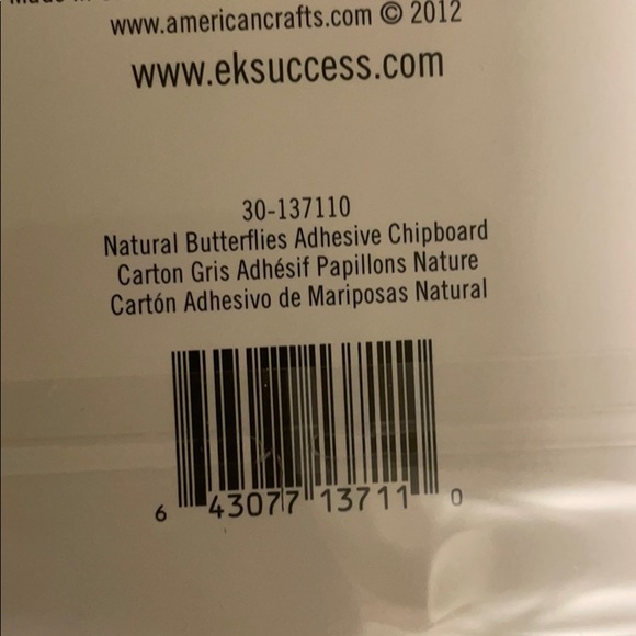 Butterfly cardboard stickers! - Picture 5 of 5